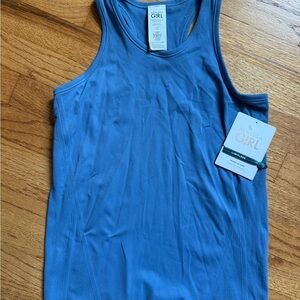 Athleta Girl Sky Blue Athletic Tank
